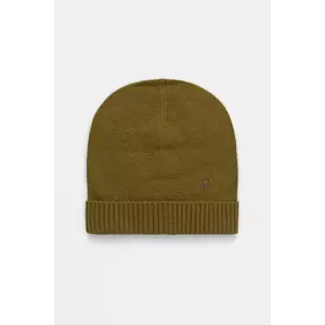 United Colors of Benetton pălărie din amestec de lână culoarea verde, 122HDA013 imagine