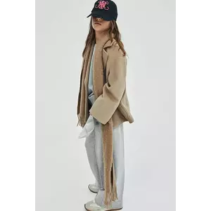 MAX&Co. pantaloni MAXP30F TROUSERS culoarea gri, MX0187 imagine