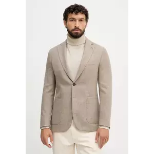 Michael Kors geacă de lână culoarea bej, MK0BL01087 imagine