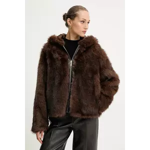 Blugirl Blumarine geacă culoarea maro, de tranziție, RF5240.E1094 imagine