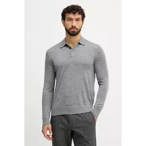 United Colors of Benetton pulover de lână culoarea gri, light, 11AHU301P imagine