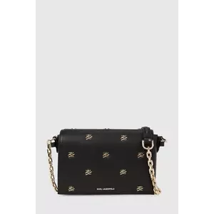 Karl Lagerfeld poșetă culoarea negru, A4W30110 imagine