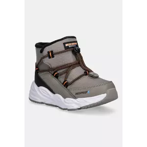 Skechers cizme de iarnă pentru copii TURBO TREAD - STORM GLIDER culoarea bej, 406385L imagine
