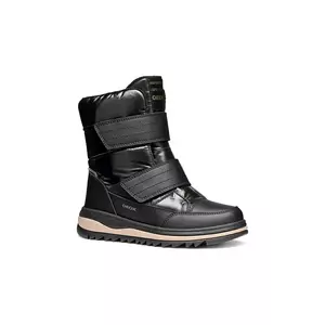 Geox cizme de iarnă pentru copii ADELHIDE culoarea negru, J56EWA.0LVNF imagine