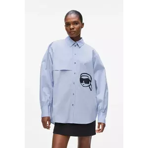 Karl Lagerfeld cămașă cu guler clasic, relaxed, A4W11025 imagine