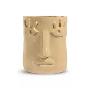 Byon capac de oală x Emma Widell, Facy 22 cm L culoarea bej imagine