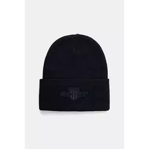 Gant căciulă din amestec de lână culoarea bleumarin, 9910050 imagine