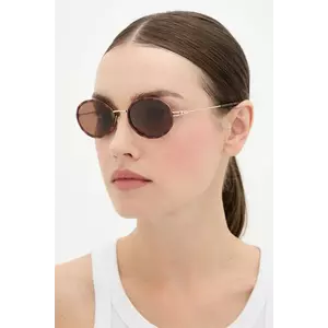 Gucci ochelari de soare culoarea maro, GG1980S imagine