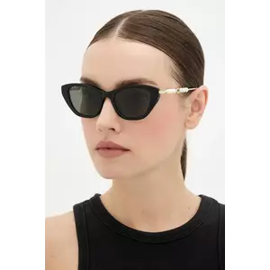 Gucci ochelari de soare culoarea negru, GG1968S imagine