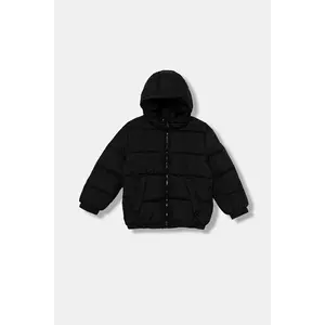 United Colors of Benetton geacă copii culoarea negru, 2WU0CN06N imagine