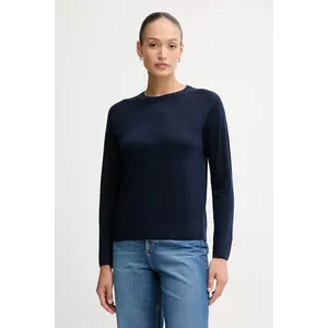 United Colors of Benetton pulover de lână culoarea gri, light, 11AHD10CV imagine