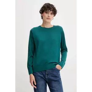 United Colors of Benetton pulover de lână culoarea gri, light, 11AHD10CV imagine