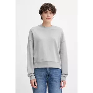 United Colors of Benetton hanorac de bumbac culoarea roz, cu imprimeu, 3UNID109A imagine