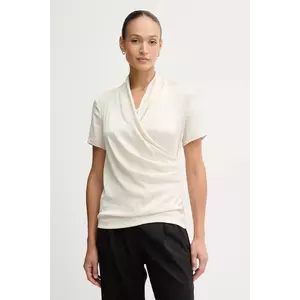 Joseph Ribkoff bluză culoarea bej, uni, 253237F25 imagine