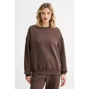 MUUV. bluză MUUV. x Answear culoarea maro, uni imagine