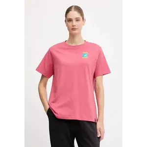LA Sportiva tricou din bumbac Moon Climb culoarea roz, ZACT194 imagine
