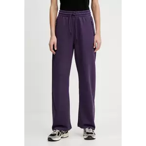 adidas pantaloni de trening adidas x Z.N.E culoarea violet, uni, KB9441 imagine