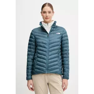 The North Face geacă Huila culoarea turcoaz, de tranziție, NF0A8DW6BQ51 imagine