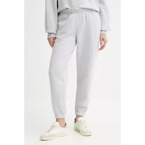 MUUV. pantaloni de trening MUUV. x Answear culoarea gri, melanj imagine