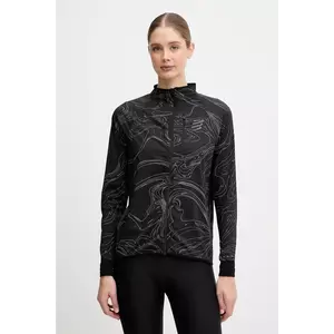 Compressport jachetă de antrenament Hurricane Windproof culoarea negru, de tranziție, AJVW110 imagine