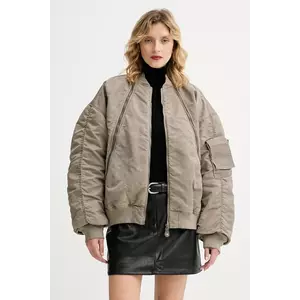 G-Star geacă bomber 0 culoarea gri, de iarnă, D26977.D192 imagine