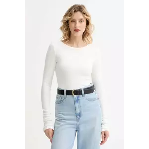 MUUV. longsleeve MUUV. x Answear culoarea alb imagine