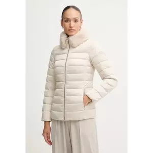 Geox geacă de puf BETTANIE culoarea bej, de iarnă, W5626T T3122 imagine