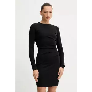 Silvian Heach rochie BELLER culoarea negru, mini, mulată, GPA25001VE imagine