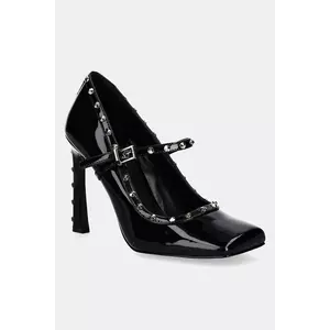 Just Cavalli pantofi cu toc culoarea negru, 79RA3S50ZSD52899 imagine