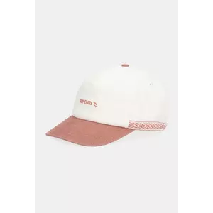 Rip Curl șapcă de baseball din bumbac culoarea bej, 06XWHE imagine