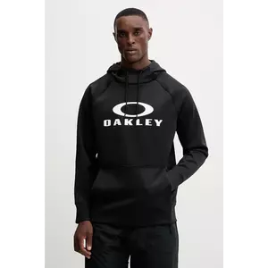 Oakley hanorac SIERRA culoarea negru, cu glugă, cu imprimeu, FOA402382 imagine