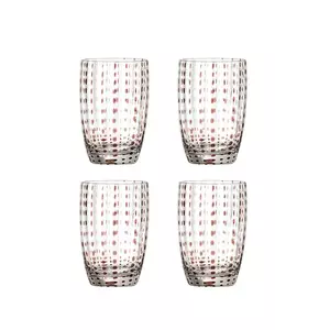 Bloomingville un set de ochelari Brinley 350 ml 4-pack culoarea maro imagine