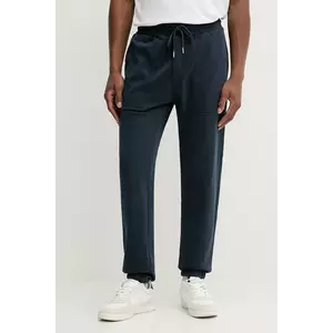 Marc O'Polo pantaloni de trening din bumbac culoarea bleumarin, uni, 528401019018 imagine