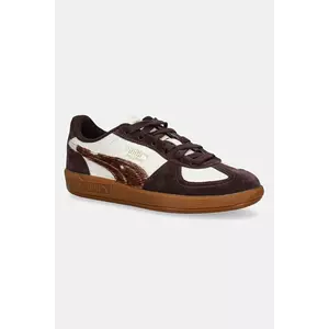 Puma sneakers din piele Palermo Cow Wns culoarea maro, 406129 imagine
