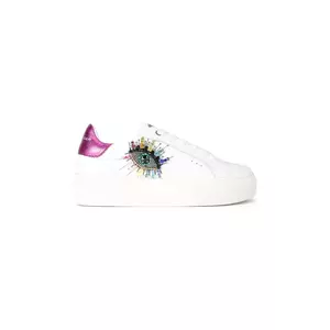 Kurt Geiger London sneakers din piele Lana Eye culoarea alb, 4988610109 imagine