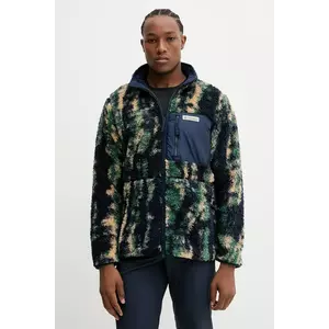 Columbia hanorac cu două fețe pentru exterior Winter Pass bluză bărbătească bleumarin cu model 2135651 imagine