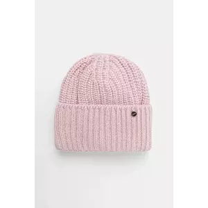 Jamiks căciulă de lână pentru copii GLARIS culoare roz JZI124 imagine