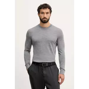 United Colors of Benetton pulover de lână culoarea bleumarin, light, 11AHU1056 imagine