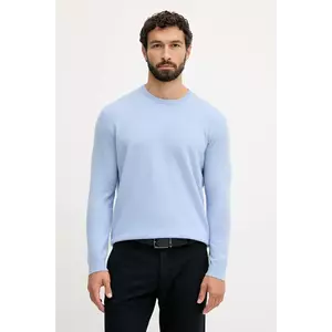 United Colors of Benetton pulover de lână culoarea maro, light, 1002U1G34 imagine