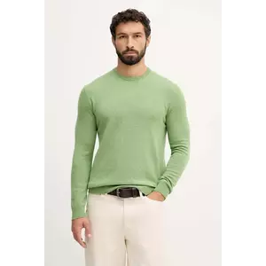 United Colors of Benetton pulover de lână culoarea maro, light, 1002U1G34 imagine