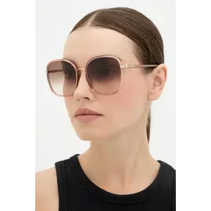 Chloé ochelari de soare culoarea portocaliu, CH0031S imagine