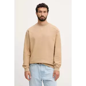 United Colors of Benetton hanorac de bumbac culoarea negru, uni, 3NMEU109T imagine