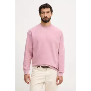 United Colors of Benetton hanorac de bumbac culoarea negru, uni, 3NMEU109T imagine