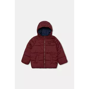 United Colors of Benetton geacă copii culoarea bordo, 2WU0GN02W imagine