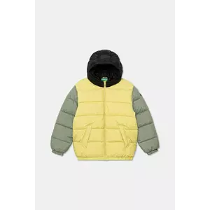 United Colors of Benetton geacă copii culoarea verde, 2WU0CN06N imagine