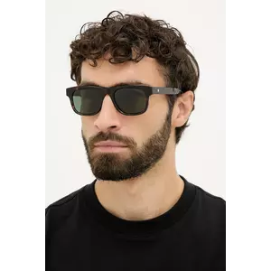 Montblanc ochelari de soare culoarea maro, MB0421S imagine