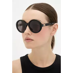 Chloé ochelari de soare culoarea negru, CH0332S imagine