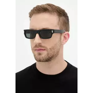 Saint Laurent ochelari de soare culoarea negru, SL 837 imagine