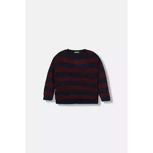 United Colors of Benetton pulover copii culoarea bleumarin, 1Z8SQ108Z imagine