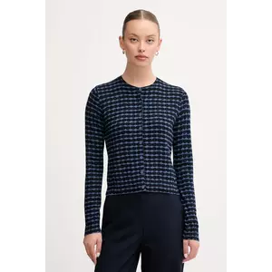 United Colors of Benetton cardigan culoarea bleumarin, light, 12F3D5028 imagine